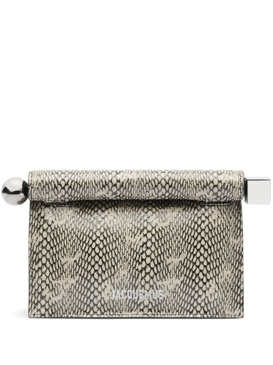 Jacquemus 'The Small Rond Carrè Clutch' Bag