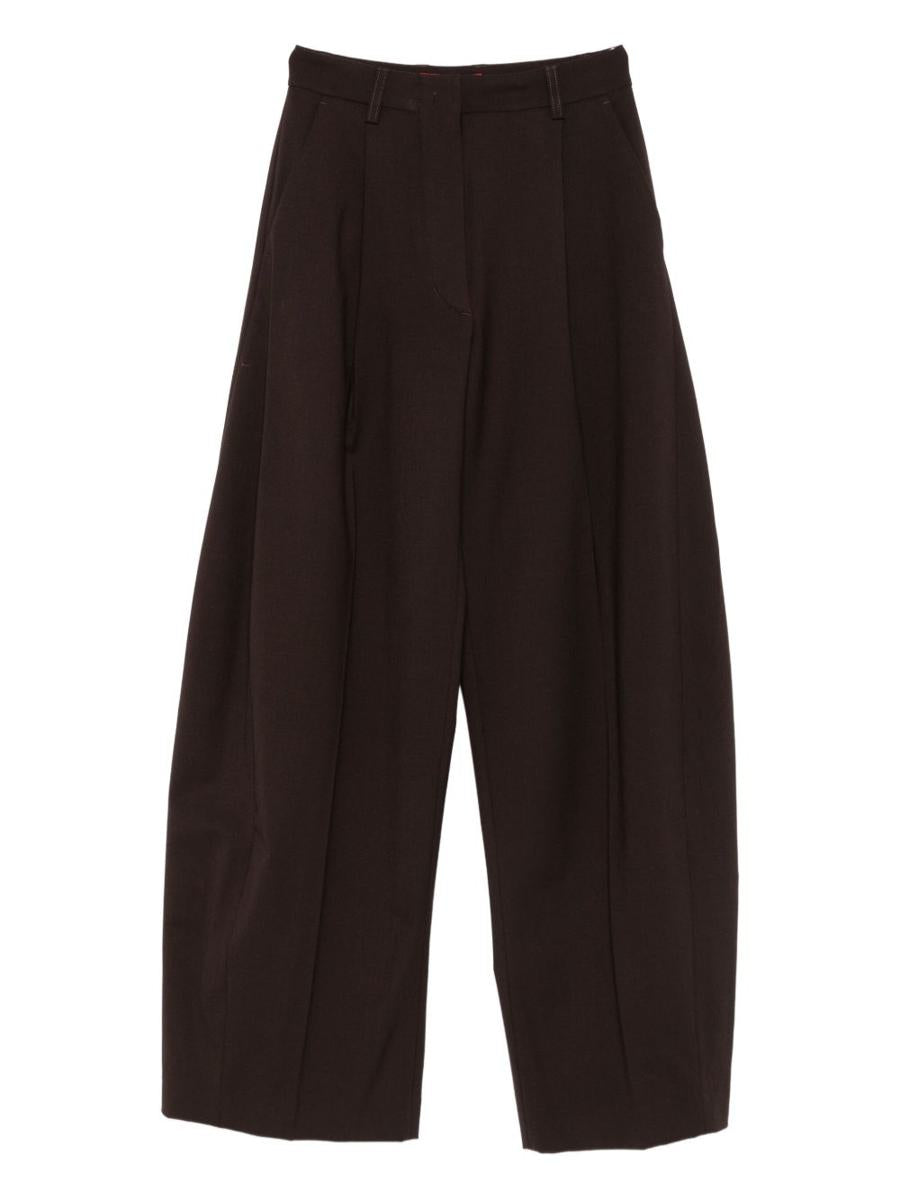 The Latest Billie Wool Blend Wide-Leg Trousers