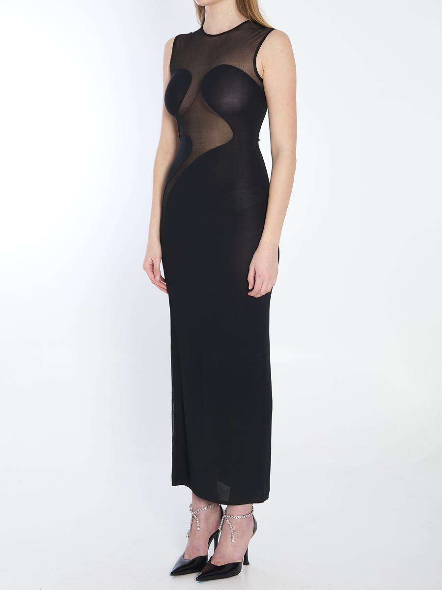 Knit Molded Midi Dress