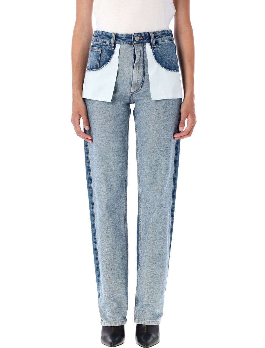 MM6 Maison Margiela Reversed Front Jeans