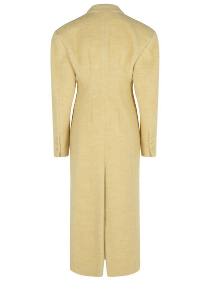 The Andamane Beige Wool Blend I Coat