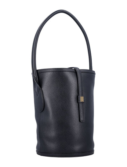 By Malene Birger Marylle Small Grainy Leather Bucket Bag