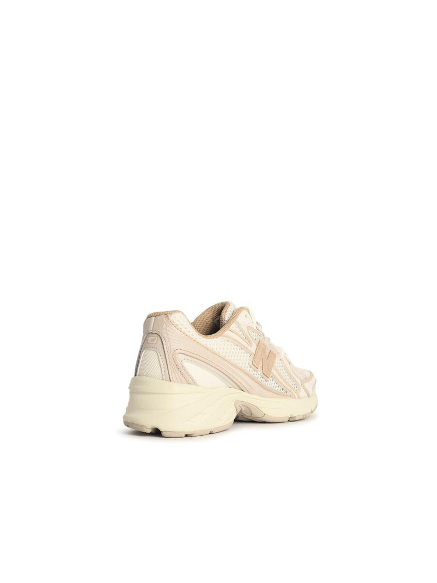 New Balance '740' Beige Fabric Blend Sneakers
