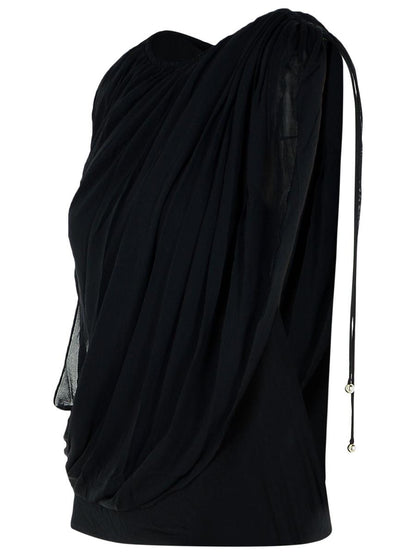 Lanvin 'Draped' Viscose Blend Top