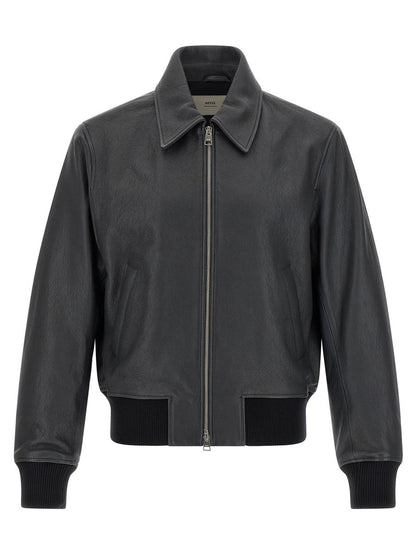 AMI Paris 'Ami De Coeur' Bomber Jacket