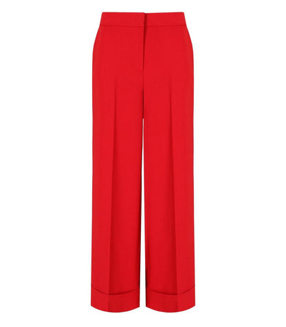 Essentiel Antwerp Imo Red Cropped Pants