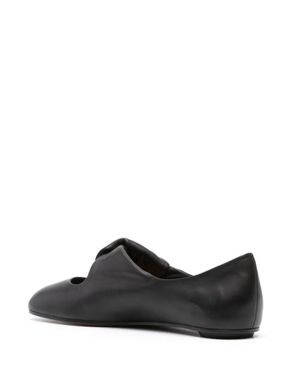 Alexander Mcqueen Twisted Detail Ballet Flats