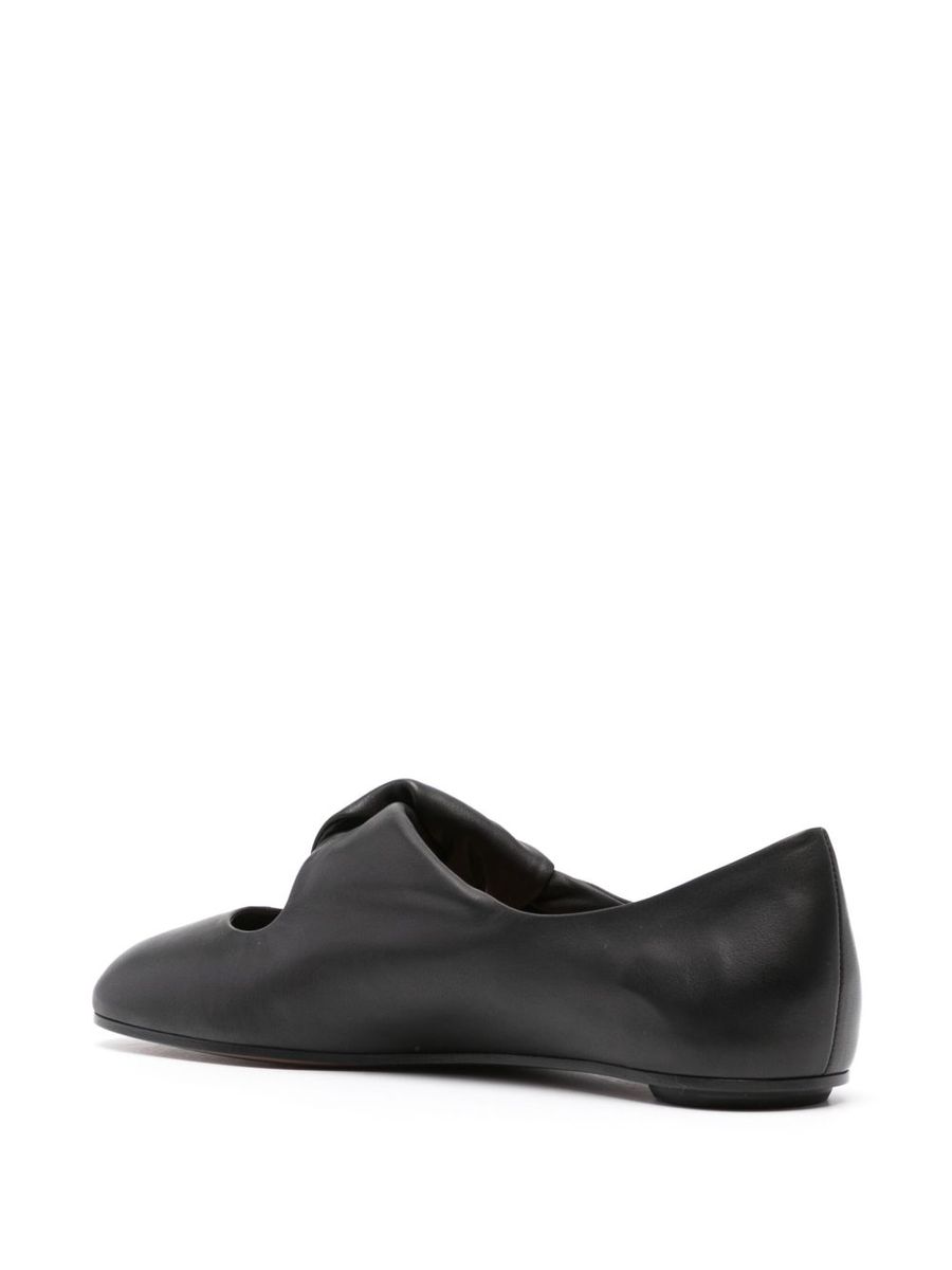 Alexander Mcqueen Twisted Detail Ballet Flats
