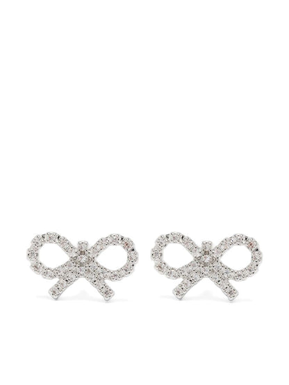 Self-Portrait Micro Bow Earrings Accessories