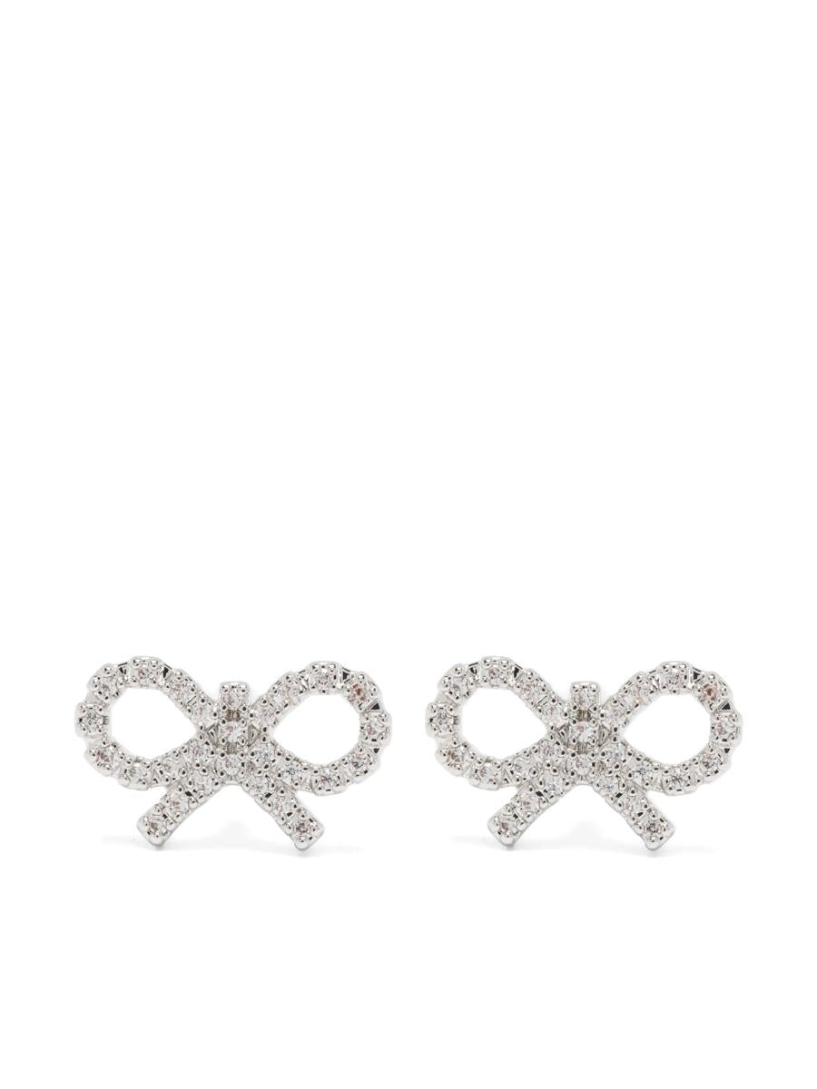 Self-Portrait Micro Bow Earrings Accessories