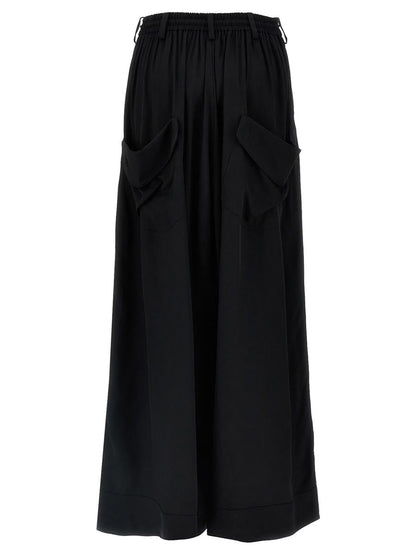 Y-3 Adidas 'Y-3 Rayon Twill Wide' Pants