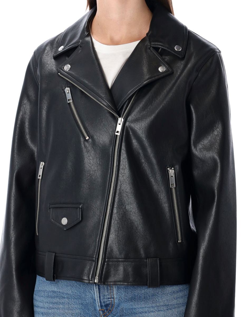 Levi'S Kendal Black Eco-Leather Moto Jacket