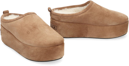 Balenciaga Alaska Soft Suede Mules