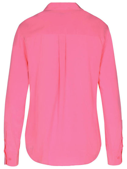 Equipment Pink Silk Shirt
