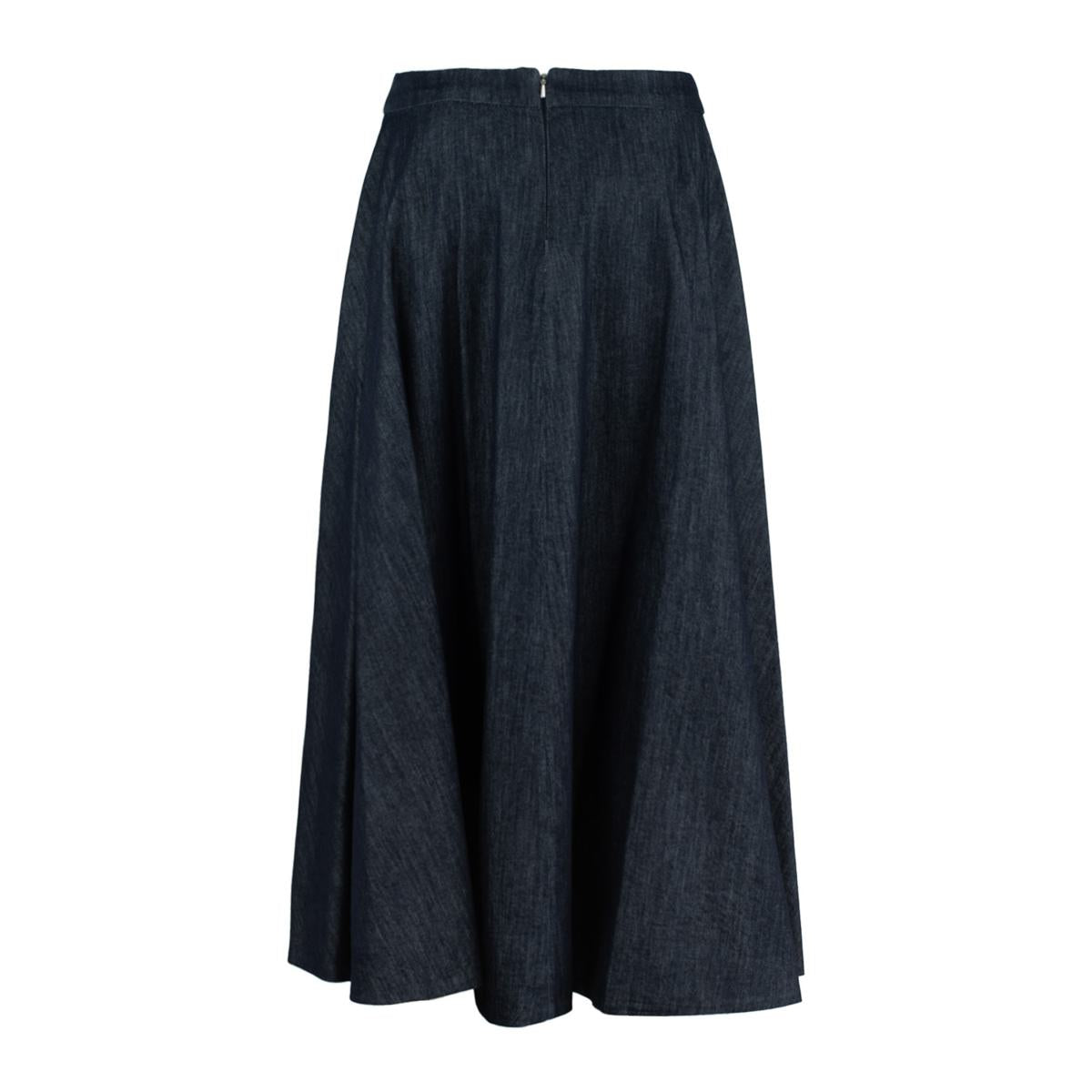 Max Mara Denim Flared Skirt