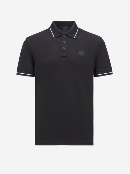 Moncler Polo Logo Cotton