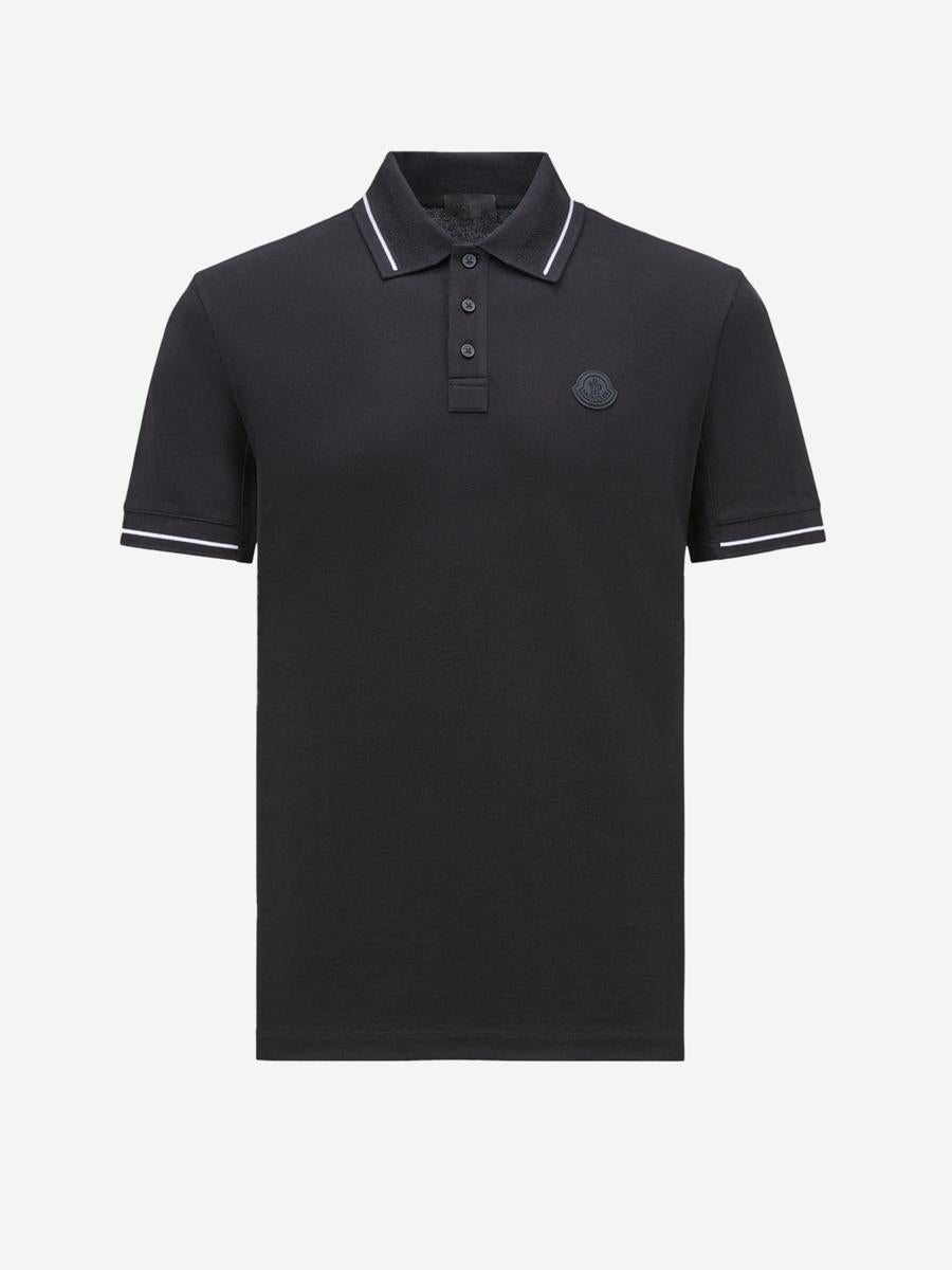 Moncler Polo Logo Cotton