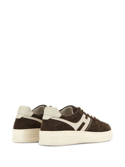 Hogan H630 Suede And Leather Sneakers Shoes