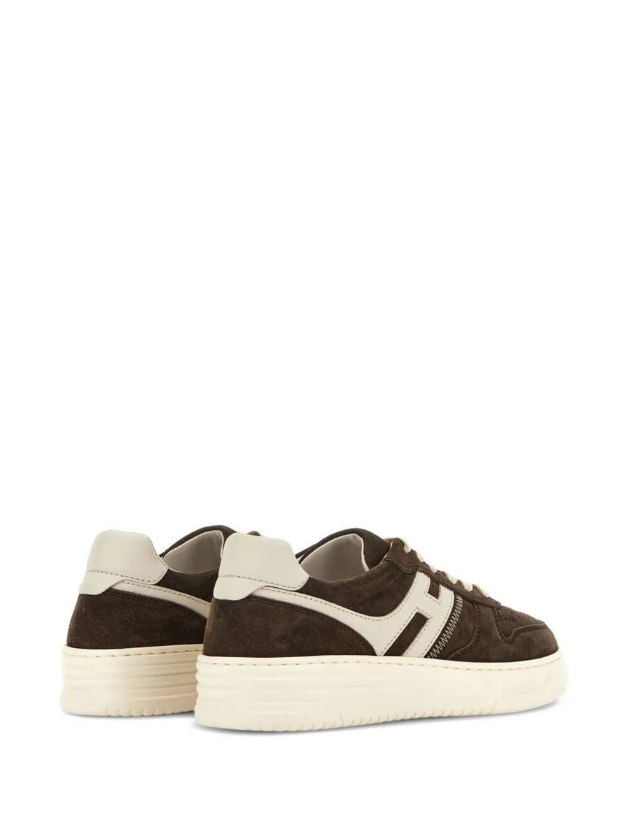Hogan H630 Suede And Leather Sneakers Shoes