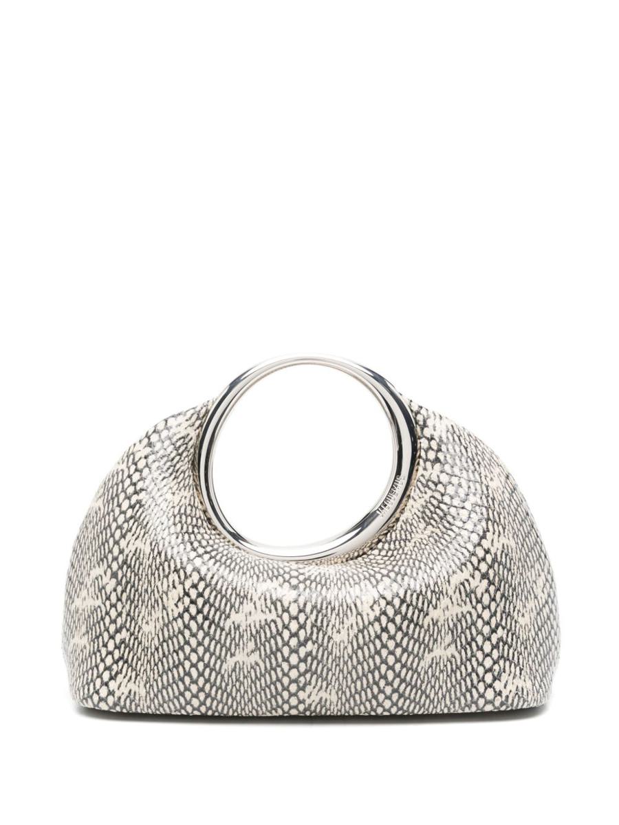 Jacquemus 'The Small Calino' Tote Bag In Leather Snake Effect