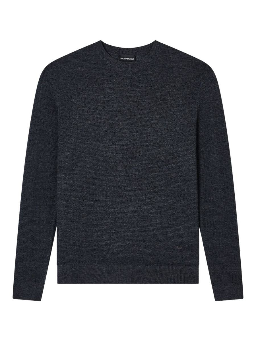 Emporio Armani Wool Crewneck Jumper