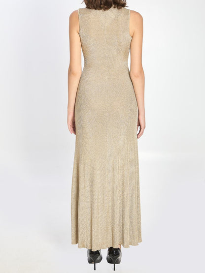 Gold Maxi Dress