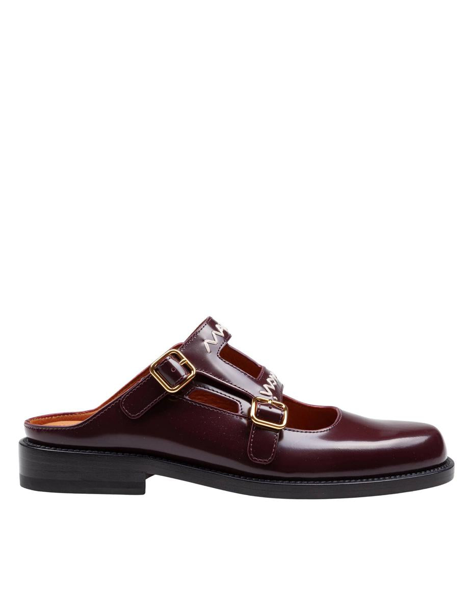 Marni Bambi 3.0 Moccasin Sabot Made Of Brushed Calfskin
