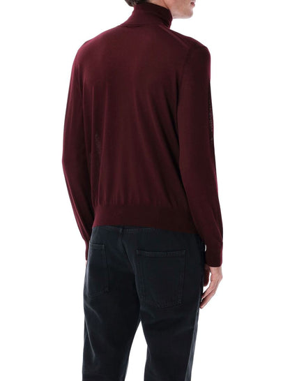 Saint Laurent Fine Wool Turtleneck Sweater