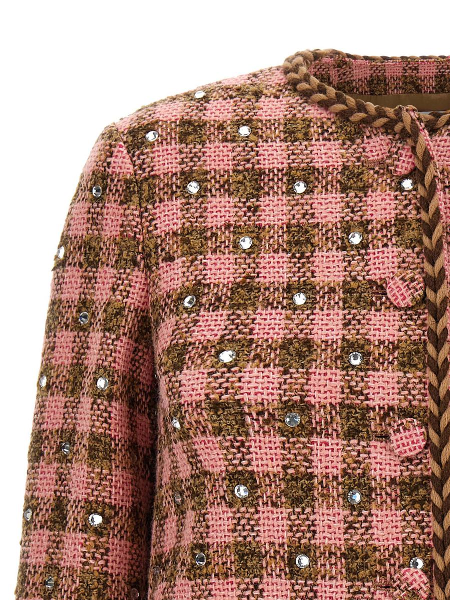 Giuseppe Di Morabito Rhinestone Blazer Jacket