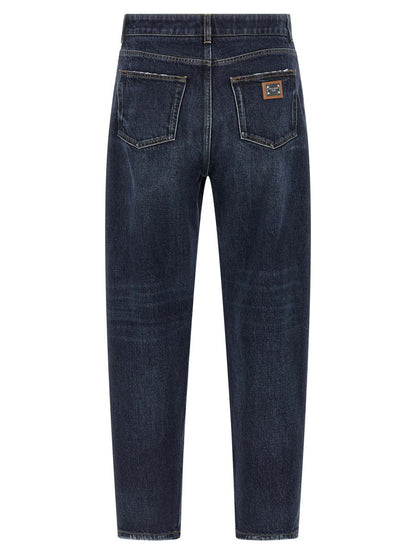 Dolce & Gabbana Logo Tag Jeans