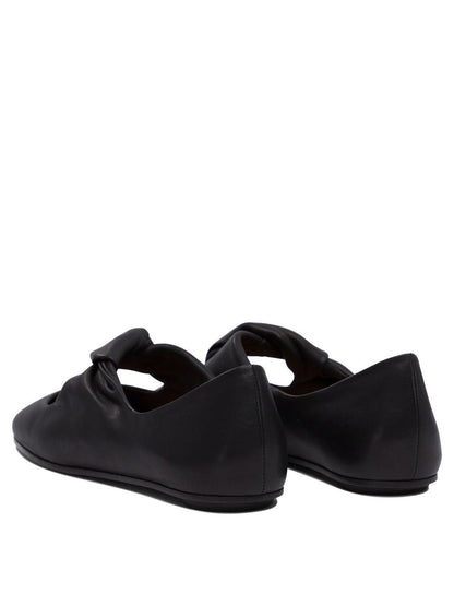 Alexander Mcqueen Twisted Detail Ballet Flats