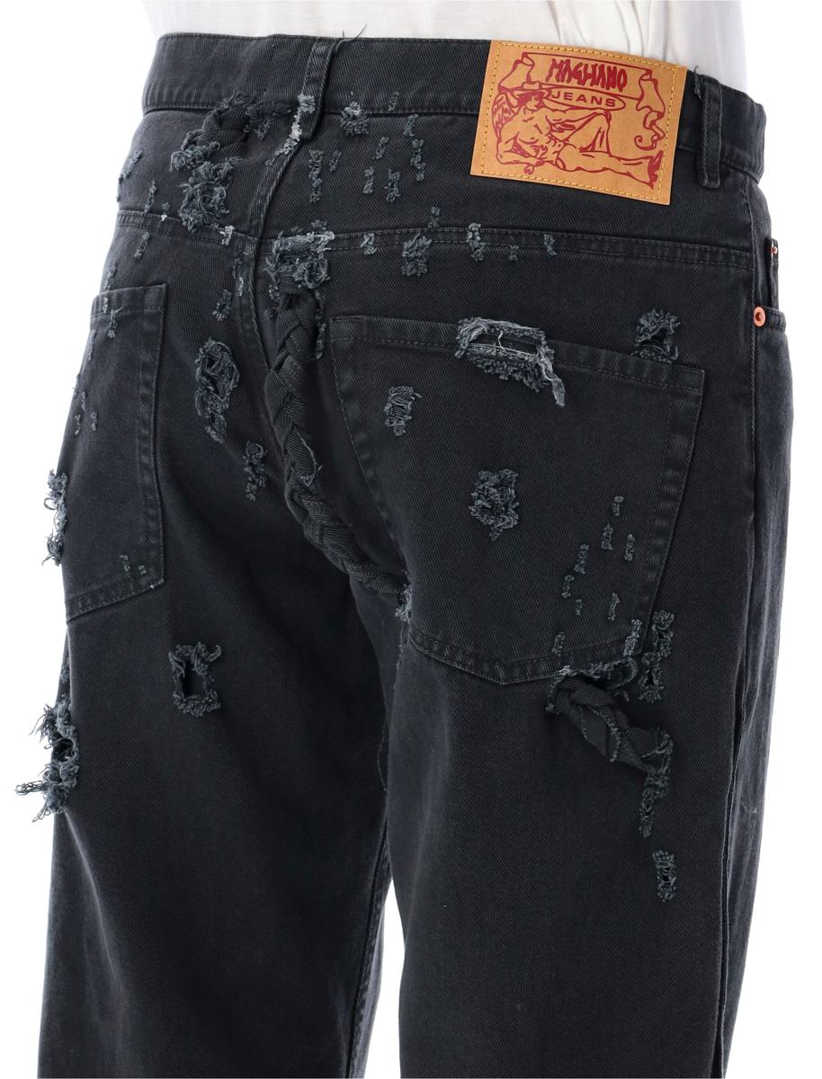 Magliano Braided Back Denim Jeans