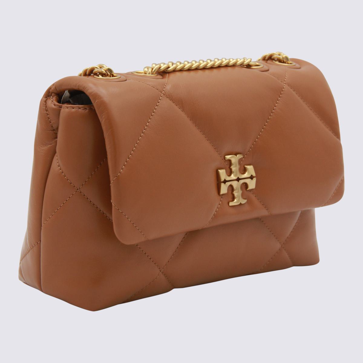 Tory Burch Brown Leather Shoulder Bag