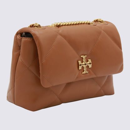 Tory Burch Brown Leather Shoulder Bag