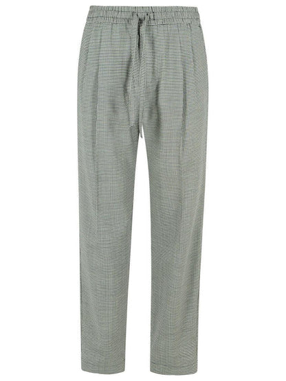 Dolce & Gabbana Two-Tone Virgin Wool Trousers
