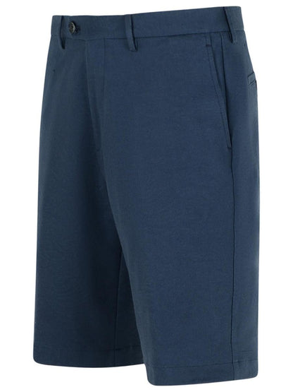 Etro 'Roma' Blue Cotton Bermuda Shorts