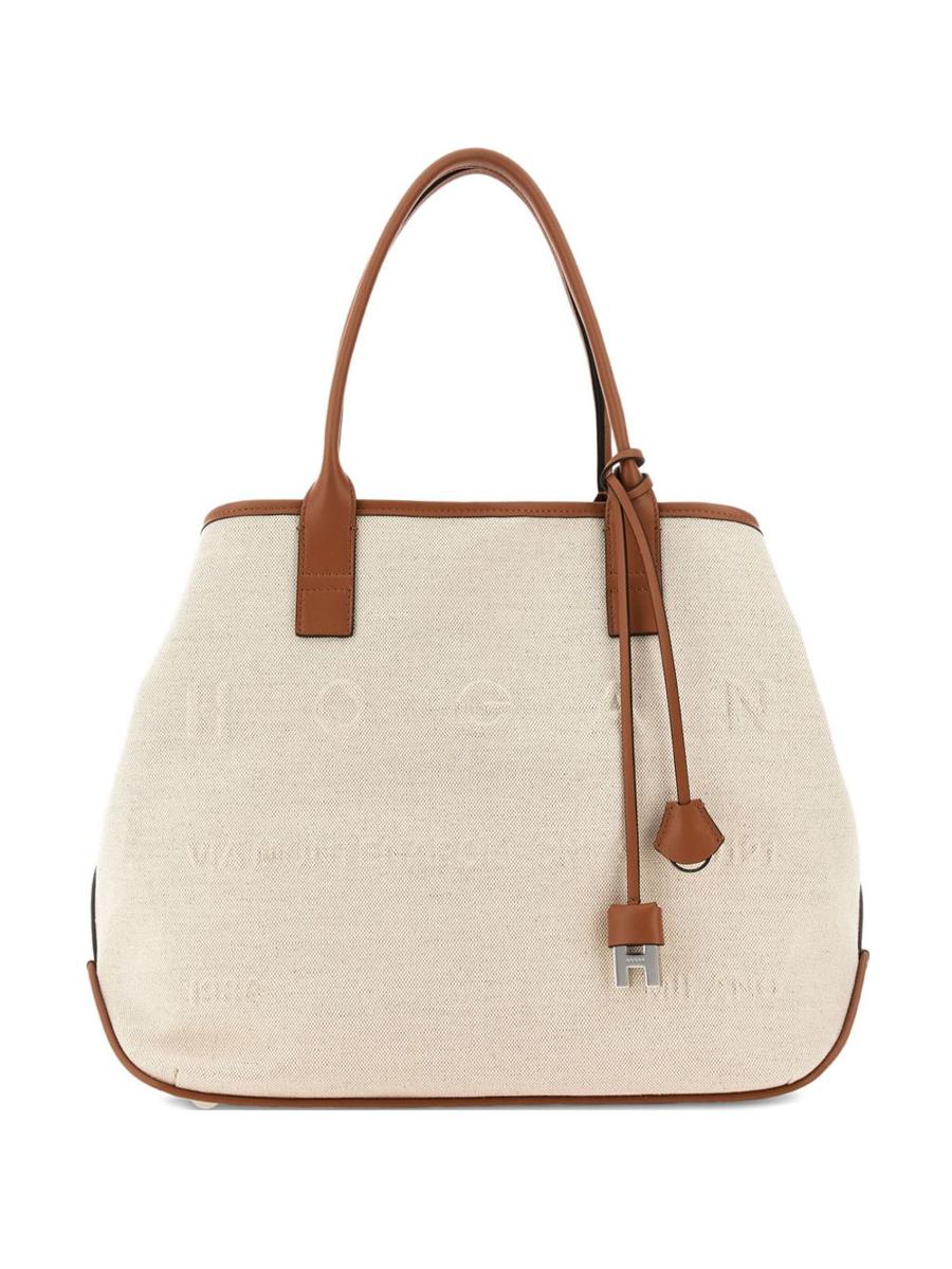 Hogan Script Medium Canvas Tote