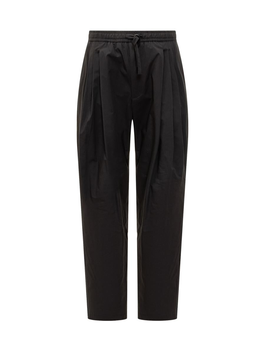 Dolce & Gabbana Dolce & Gabbana Men'S Black Drawstring Trousers