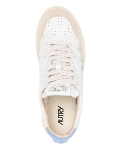 Autry "Medalist Low" Suede Sneakers Shoes