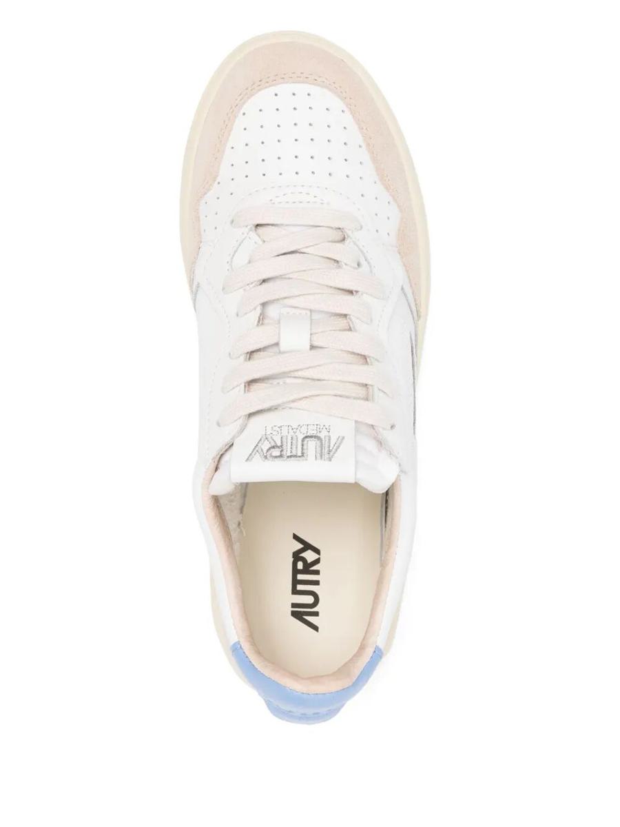 Autry "Medalist Low" Suede Sneakers Shoes