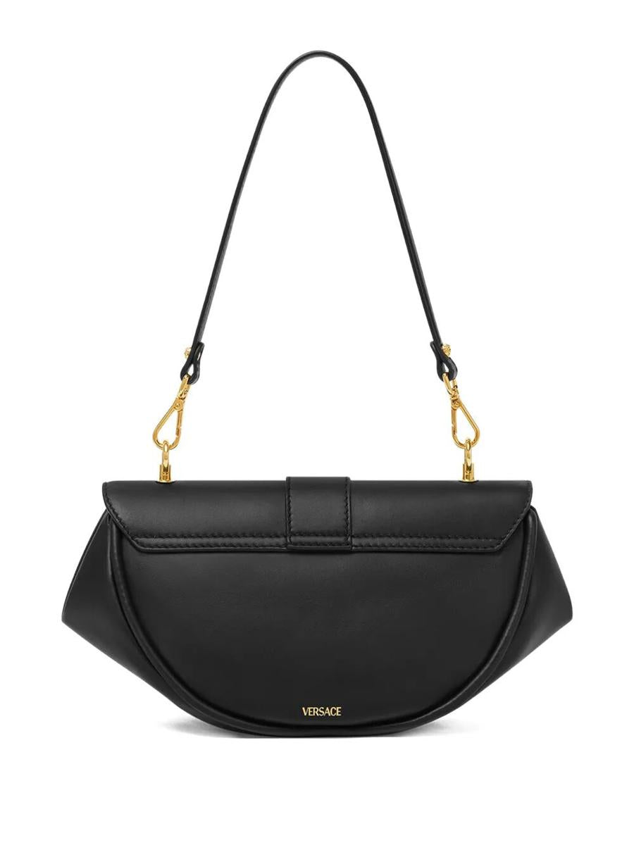 Versace "Virtus" Medium Shoulder Bag Calf Leather Bags