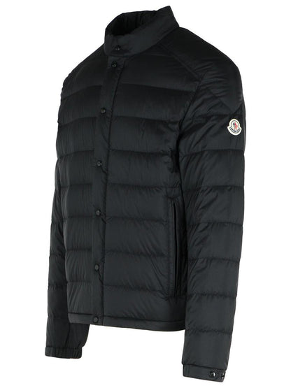 Moncler 'Selves' Black Polyamide Down Jacket