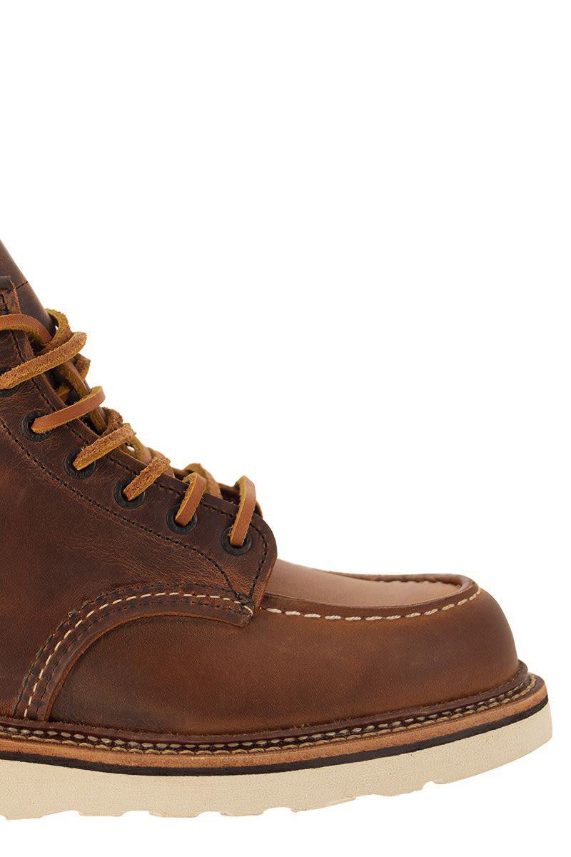 Red Wing Shoes Classic Moc - Rough And Tough Leather Boot