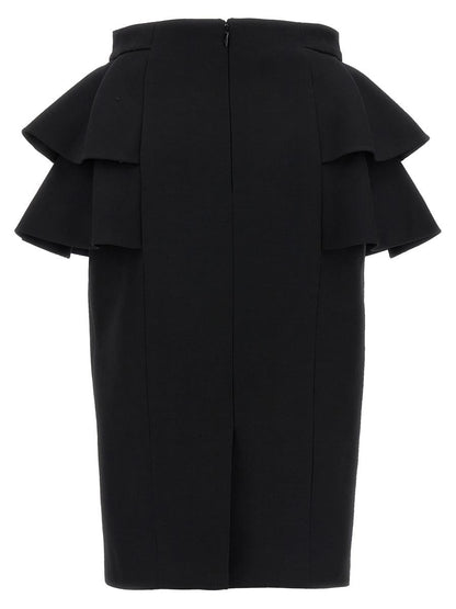 Valentino Garavani Valentino Garavani Crepe Couture Skirt