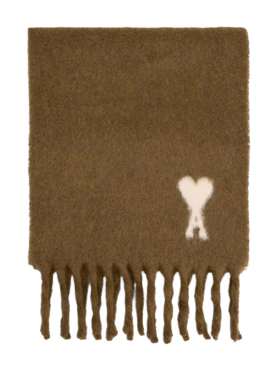 AMI Paris Scarf Cloud Knit Accessories