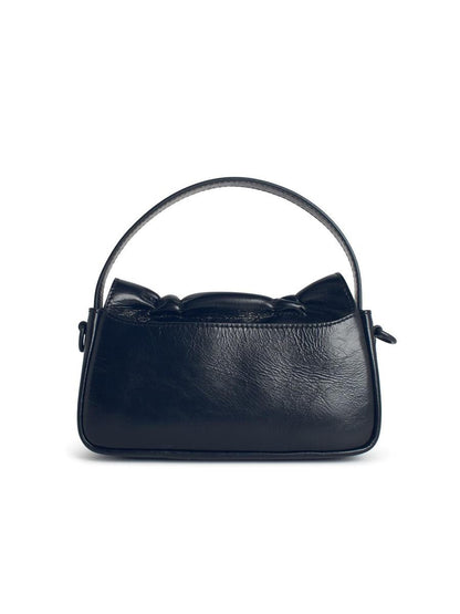 Acne Studios Micro 'Multipocket' Bag With Multiple Pockets In Black Leather
