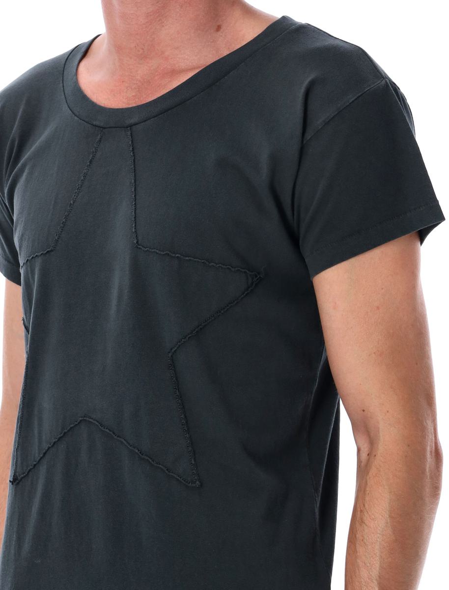 MM6 Maison Margiela Star Patch Fitted Cotton T-Shirt