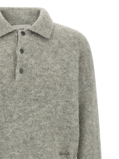 AMI Paris 'Ami' Polo Shirt