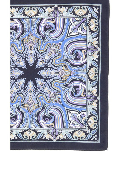 Etro Paisley Silk Pocket Handkerchief