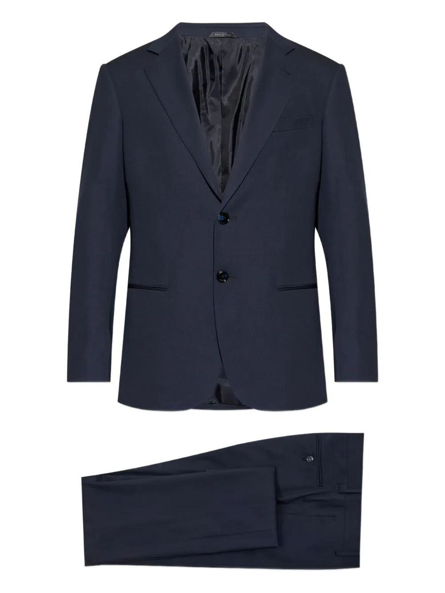 Giorgio Armani Wool-Blend Single-Breasted Suit Clothing